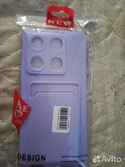 Чехол на infinix note 30 pro лаванда