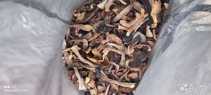 Грибы белые сушеные 2 сорт