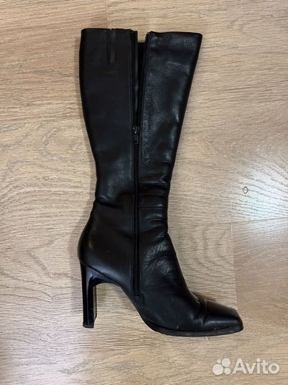 Сапоги зимние, Италия нат кожа и мех 36р