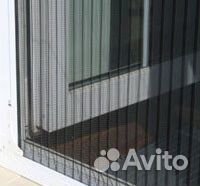 Москитные сетки плиссе на окна и двери