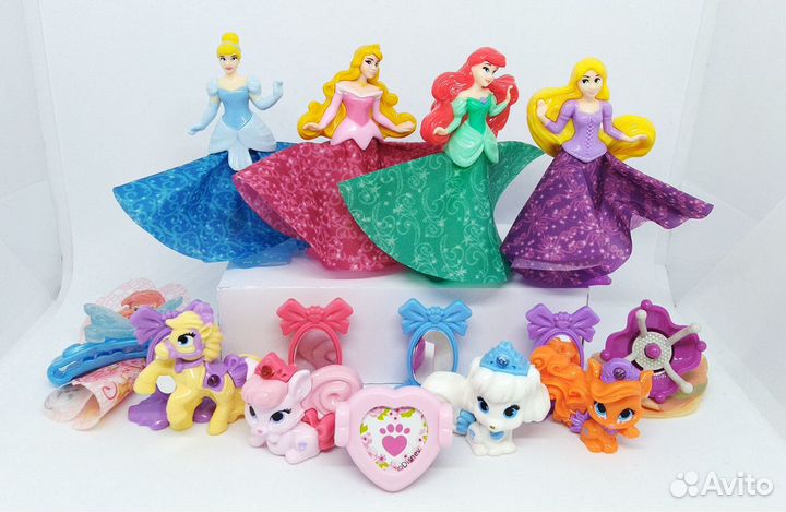 Серии киндер-сюрприз, принцессы, феечки, пони