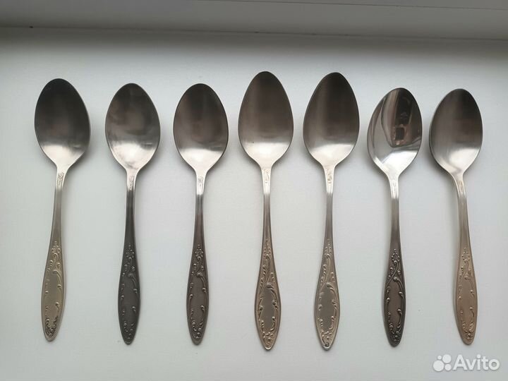 Ложки столовые мельхиор СССР