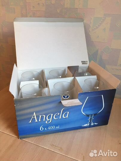 Набор фужеров Angela 6х400 ml Bohemia