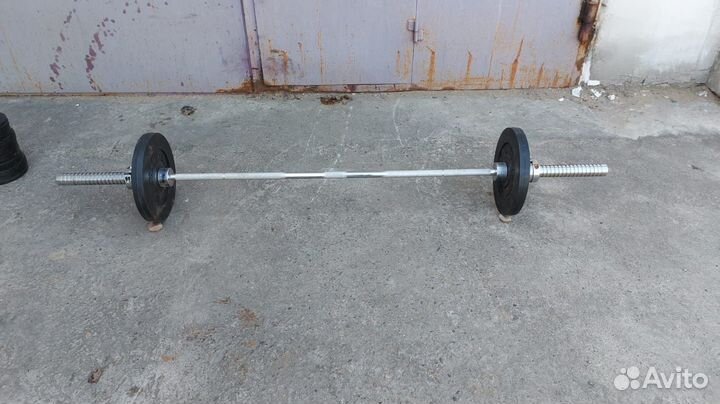 Гриф для штанги 20 кг. олимпийская
