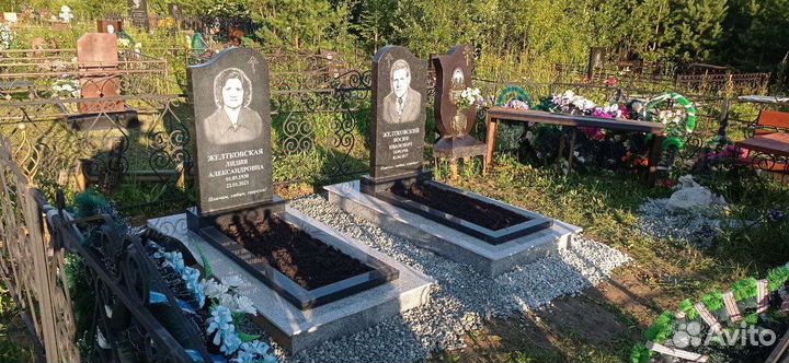 Гранитные памятники, ритуальные услуги