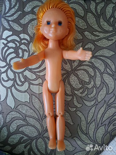 Кукла шарнирная СССР Кирово-чепецкая