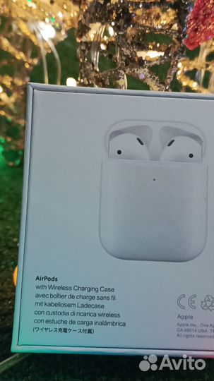 Наушники apple airpods 2