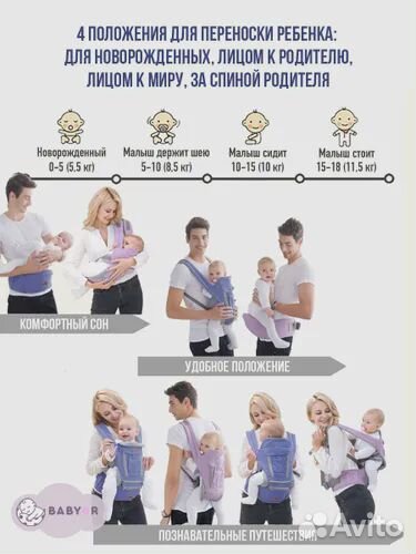 Рюкзак переноска кенгуру