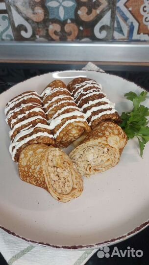 Блинчики домашние, сырники, пирожки, пышки