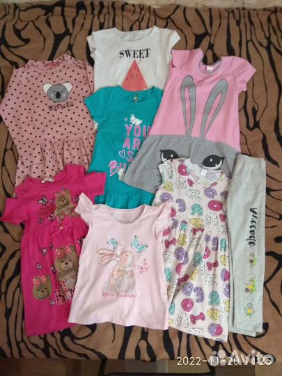 Пакет вещей для девочки