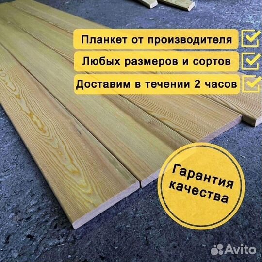 Планкен прямой лиственница