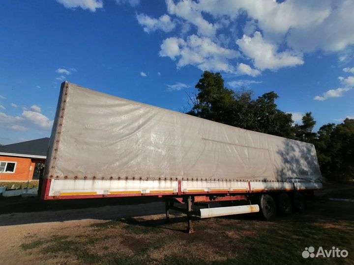 Тент штора на полуприцеп