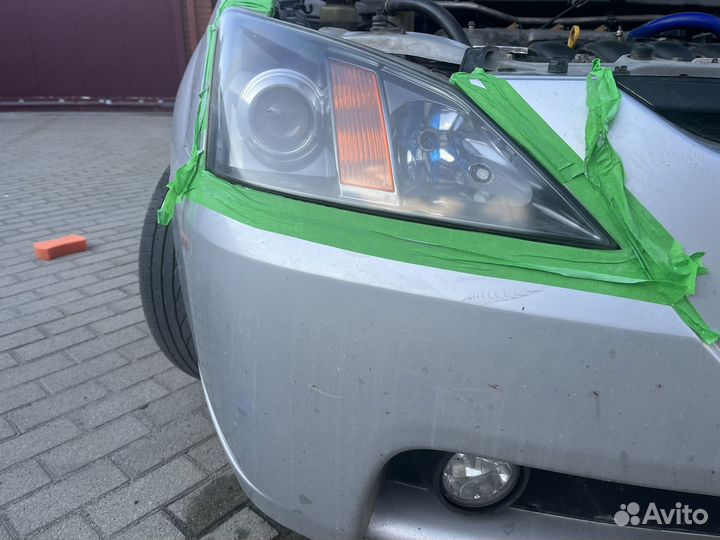 Полировка фар авто