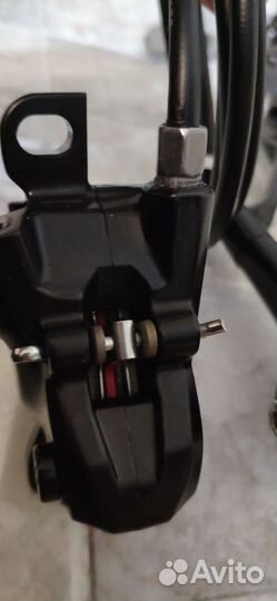 Гидравлические тормоза shimano MT200