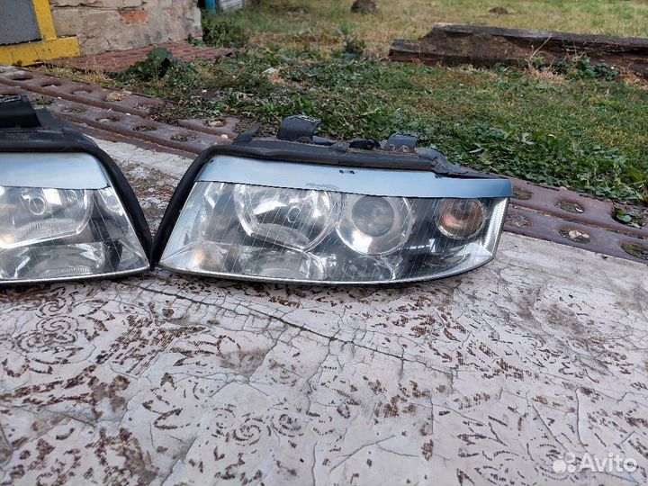 Фары на Ауди а4 5т также подходит на d8