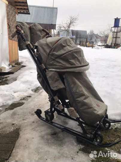 Санки коляска ника 7 8