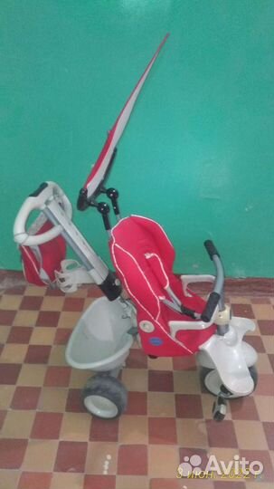 Детский велосипед с ручкой