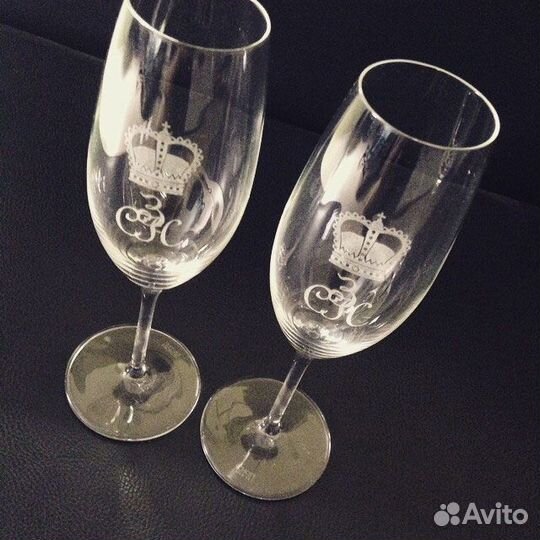 Гравировка на бокалах