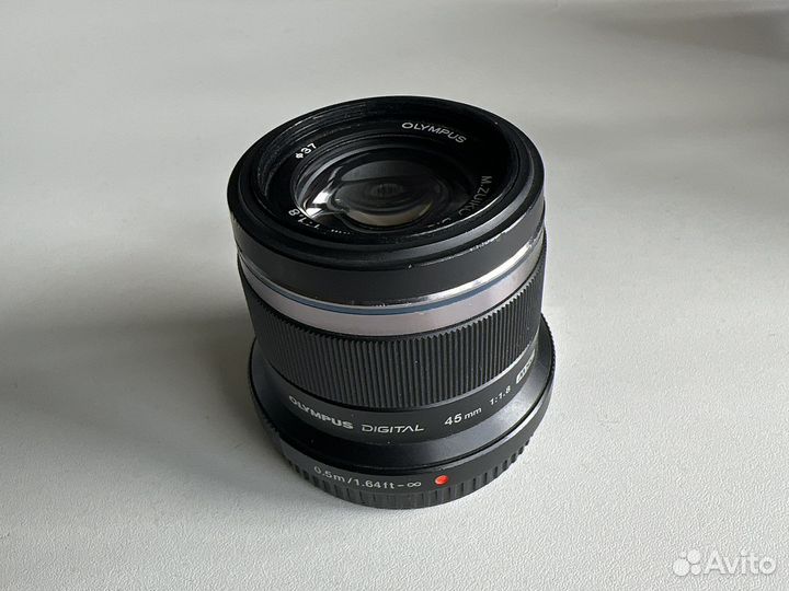 Объектив olympus 45mm 1.8