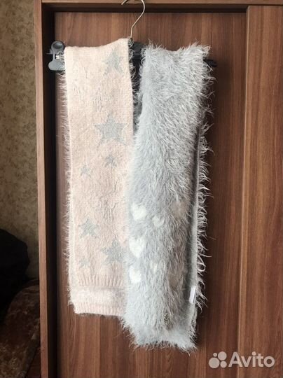 Две шапочки, два шарфа для девочки 5/6 лет