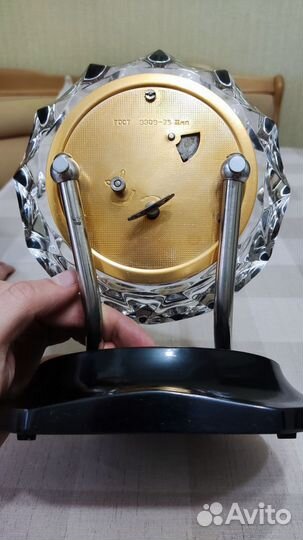 Настольные часы Маяк Хрусталь