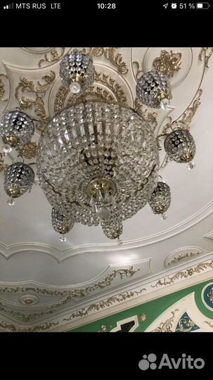 Люстра хрустальная