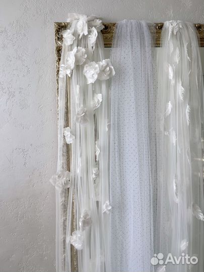 Индивидуальный пошив свадебной фаты