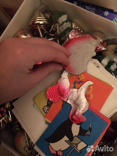 Елочные игрушки СССР