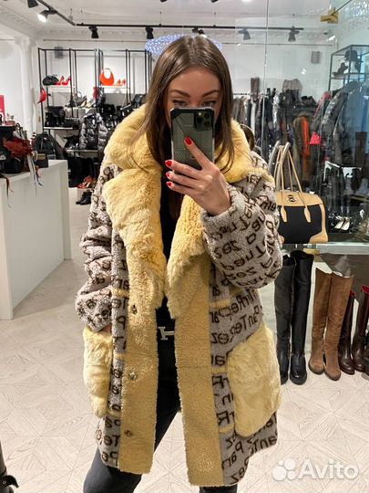 Двусторонняя дубленка Inelino оригинал