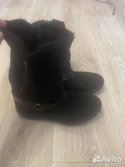 Сапожки зимние 32 размер на девочку. Ecco