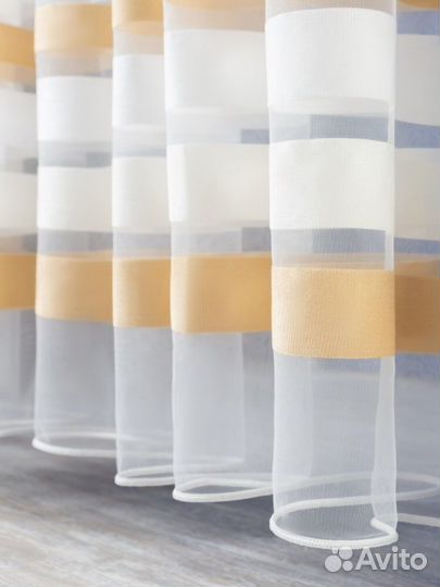 Новый тюль Турция готовый 4 метра