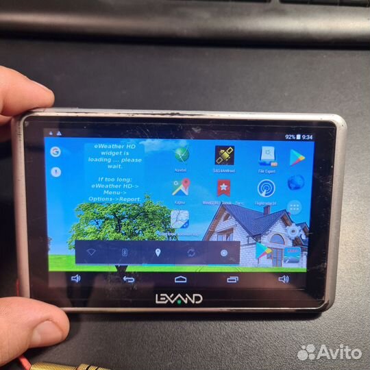 Навигатор планшет Windows CE