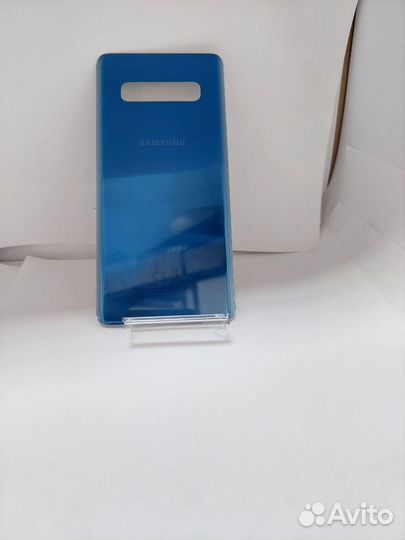 Задняя крышка samsung s10 plus G975 синяя