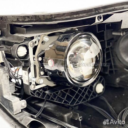 Переходные рамки для замены линз в фарах Audi A6 C