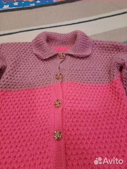 Кофта для девочки 128 новая