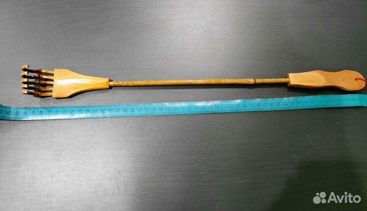 Чесалка для спины из бамбука, массажер