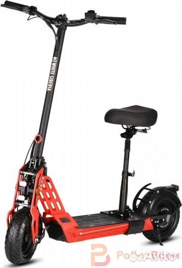 Электросамокат White Siberia taiga 3 1000W Ferrari