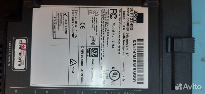 Модем 3COM Courier 3453