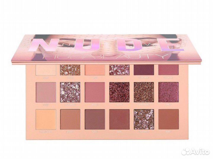 Палетка теней huda beauty