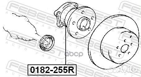 Ступица задняя toyota caldina AZT24#,ST246,ZZT2