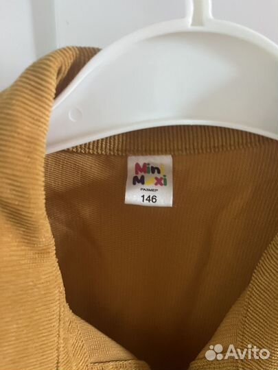 Платья вельвет рубашка 146