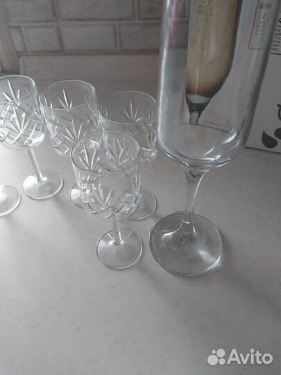 Рюмка на ножке СССР хрусталь