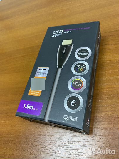 Кабель hdmi QED Performance Premium 1,5m