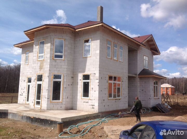 Строительная бригада, строим дома под ключ (с нуля