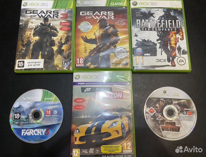 Игры для Xbox 360- Гарантия
