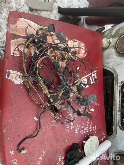 Салонная проводка приора 1