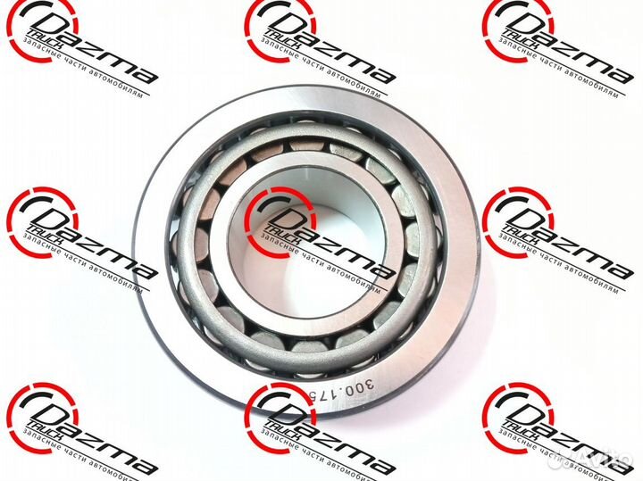 Mansons 300175 Подшипник ступицы передней наружний JAC N120 (LE35R/S/T) / камаз Компас-12 (7609E 323