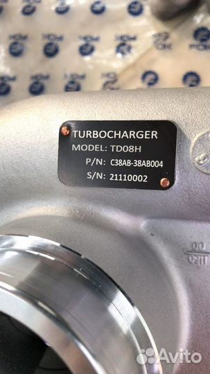 Турбокомпрессор C38AB-38AB004/38AB004/49188-04210