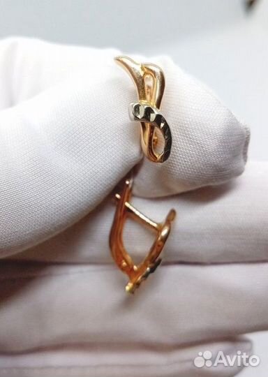 Серьги Золото
