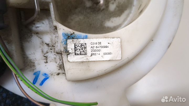 Насос топливный электрический Mercedes C W204, 201